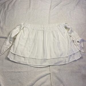 Splendid Cream Off-Shoulder Blouse